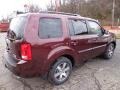 2013 Dark Cherry Pearl Honda Pilot Touring 4WD  photo #4