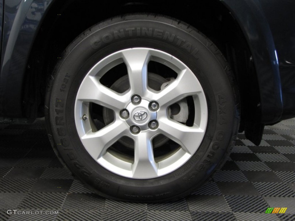 2009 RAV4 Limited V6 4WD - Elusive Blue Metallic / Dark Charcoal photo #30