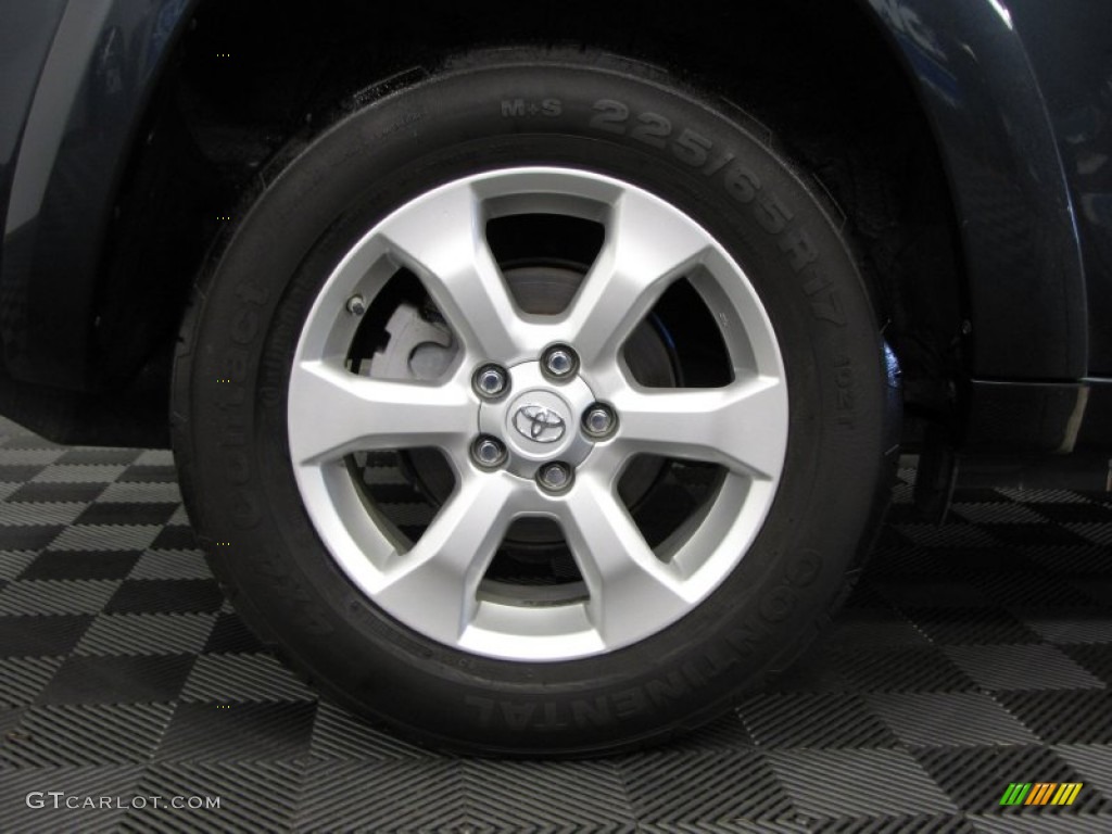 2009 RAV4 Limited V6 4WD - Elusive Blue Metallic / Dark Charcoal photo #32