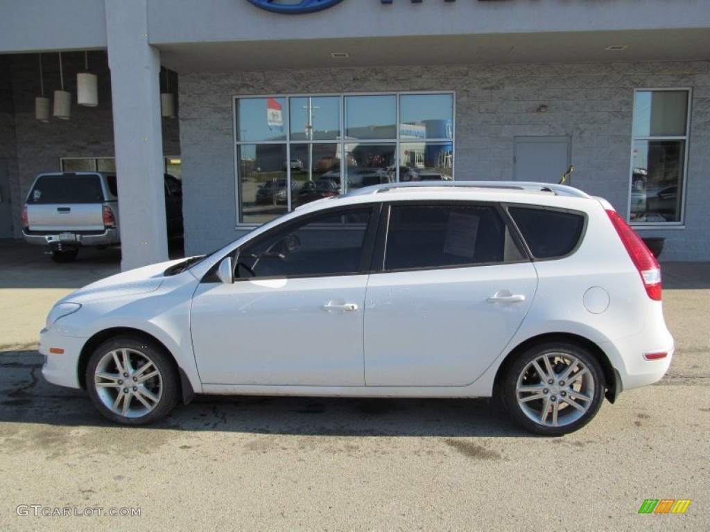 2012 Elantra SE Touring - Polar White / Black photo #3