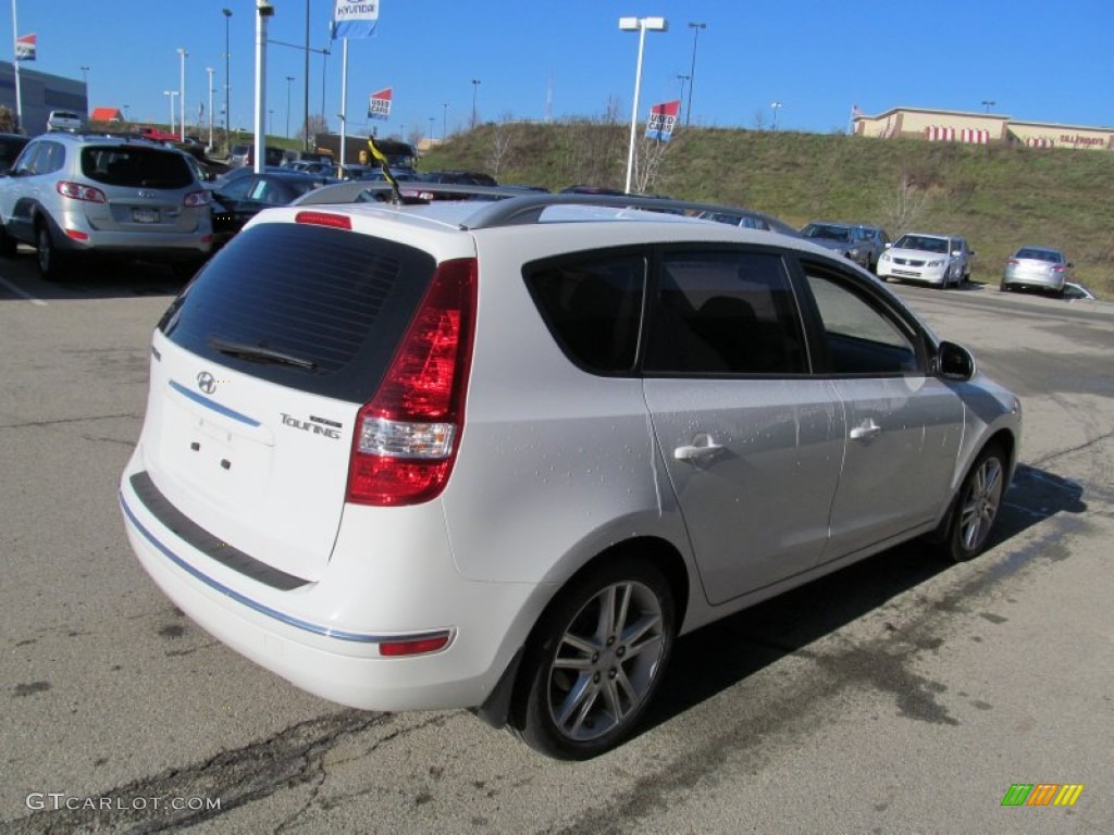 2012 Elantra SE Touring - Polar White / Black photo #6