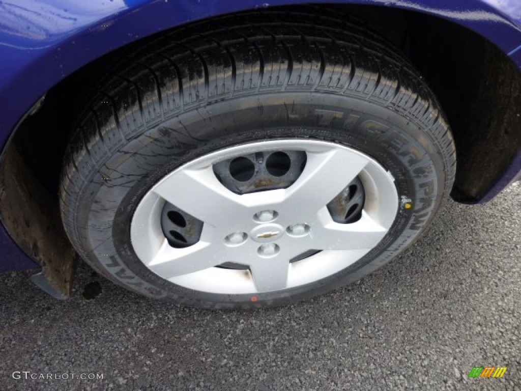 2007 Cobalt LS Sedan - Laser Blue Metallic / Gray photo #8