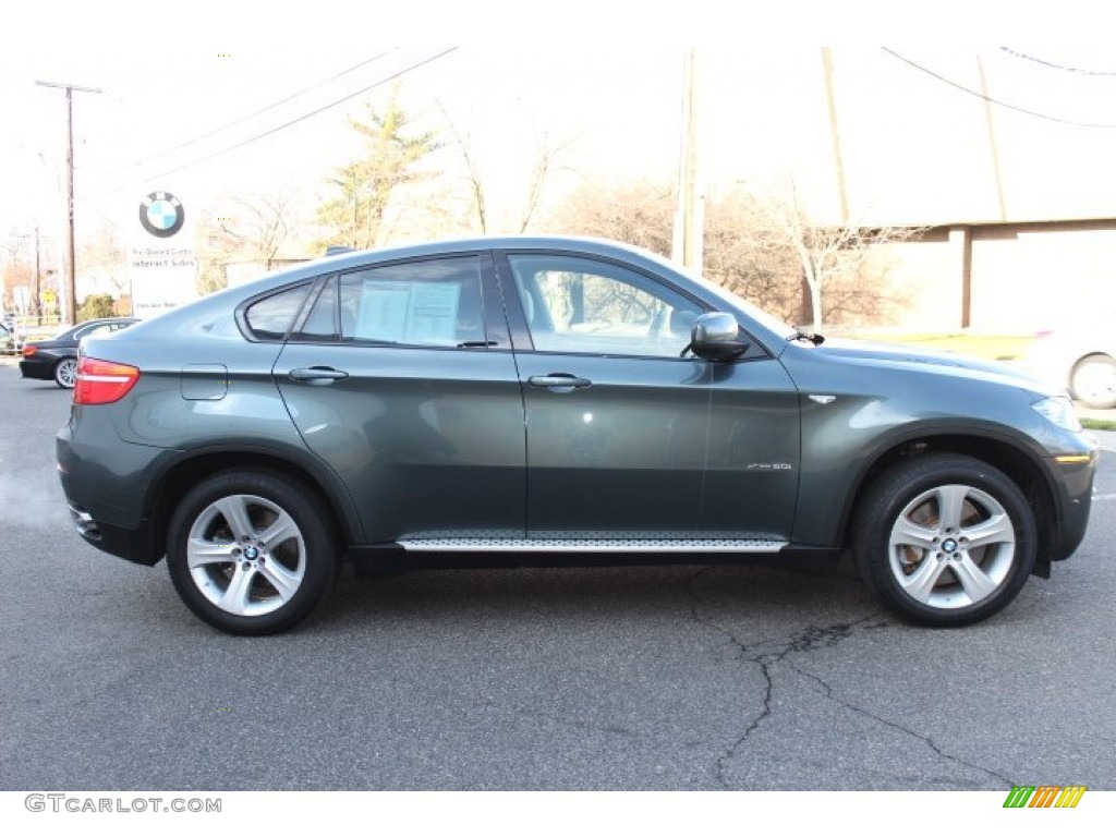 Tasman Green Metallic 2012 BMW X6 xDrive50i Exterior Photo #74697335