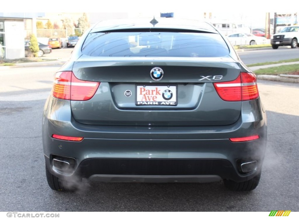 2012 X6 xDrive50i - Tasman Green Metallic / Oyster photo #6