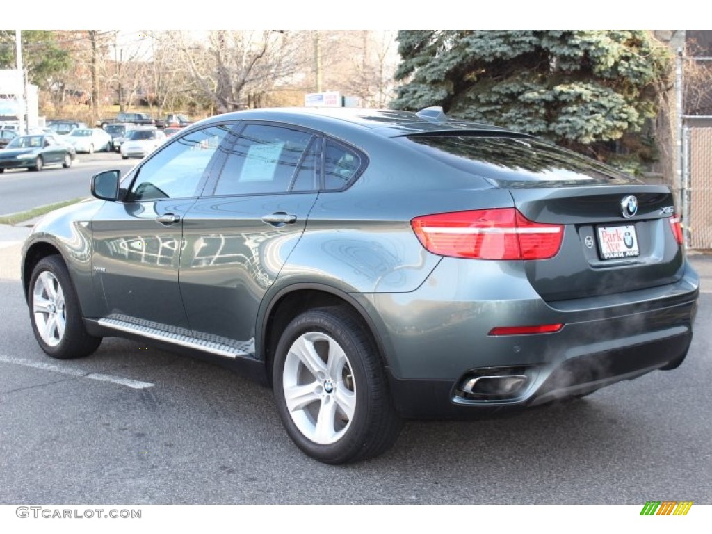 2012 X6 xDrive50i - Tasman Green Metallic / Oyster photo #7