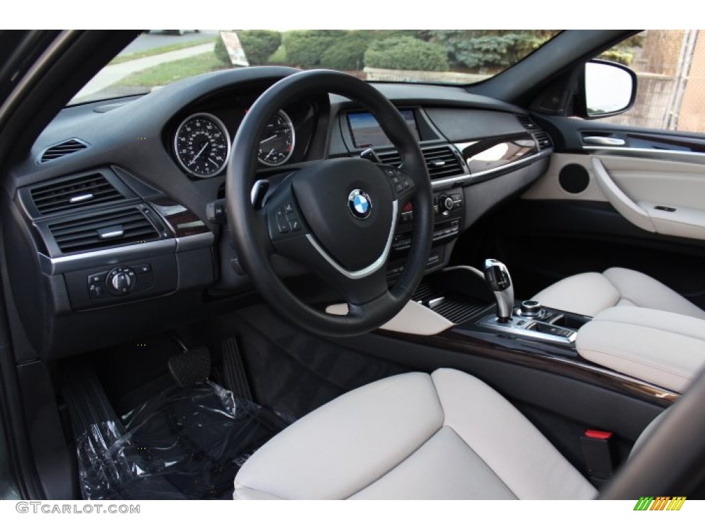 Oyster Interior 2012 BMW X6 xDrive50i Photo #74697481