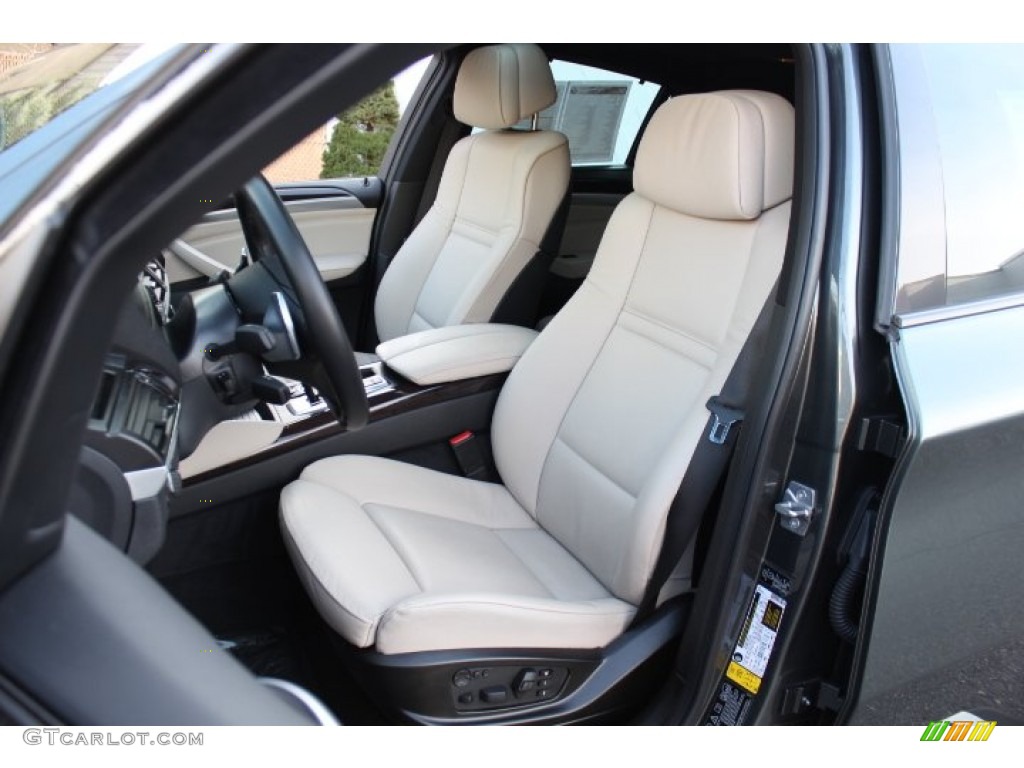 Oyster Interior 2012 BMW X6 xDrive50i Photo #74697523