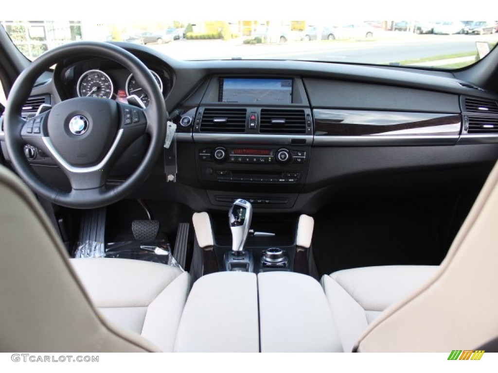 2012 BMW X6 xDrive50i Oyster Dashboard Photo #74697541