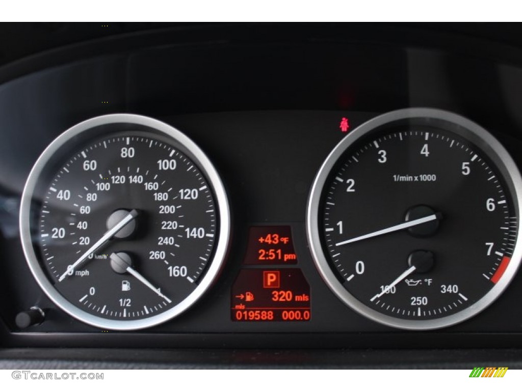 2012 BMW X6 xDrive50i Gauges Photo #74697662