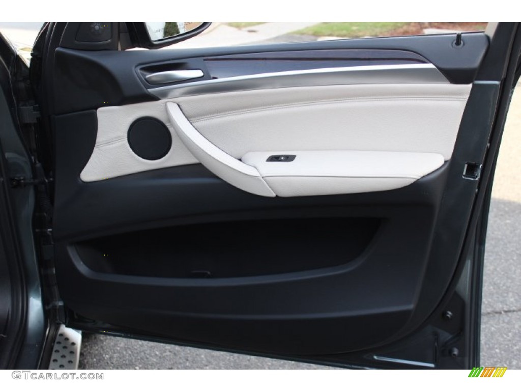 2012 X6 xDrive50i - Tasman Green Metallic / Oyster photo #25