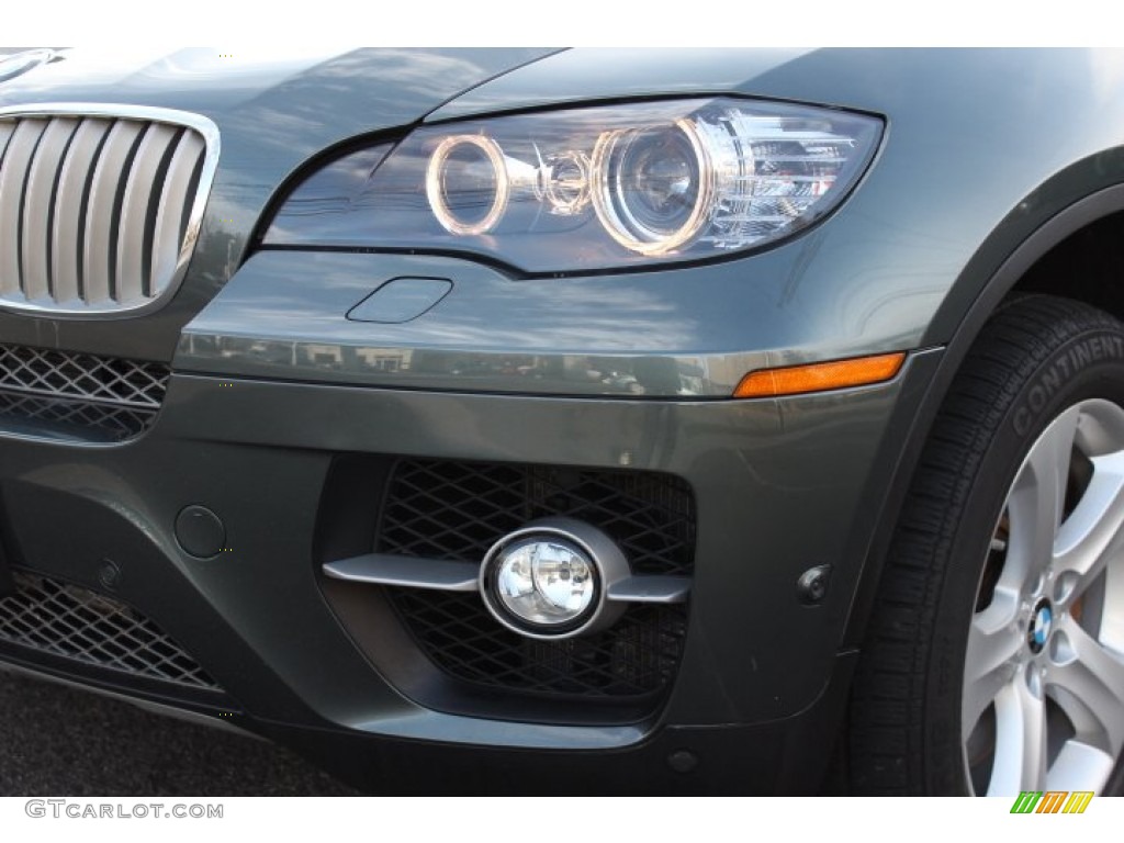 2012 X6 xDrive50i - Tasman Green Metallic / Oyster photo #30