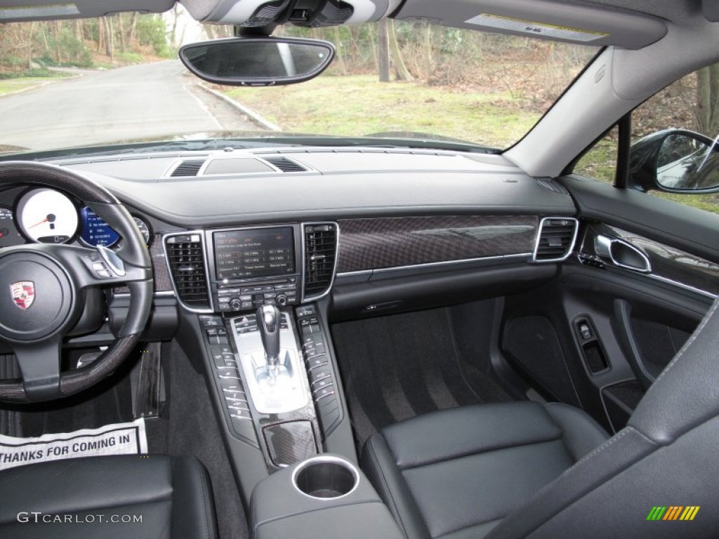 Black Interior 2011 Porsche Panamera 4S Photo #74698258