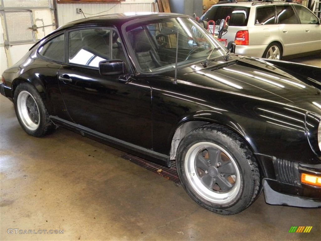 1981 911 SC Coupe - Black Metallic / Black photo #1