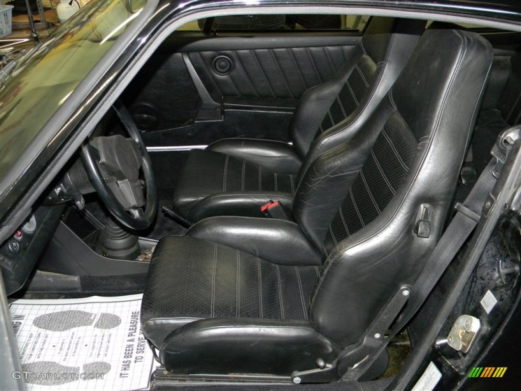 1981 Porsche 911 SC Coupe Interior Color Photos