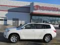 2008 Blizzard White Pearl Toyota Highlander 4WD  photo #2