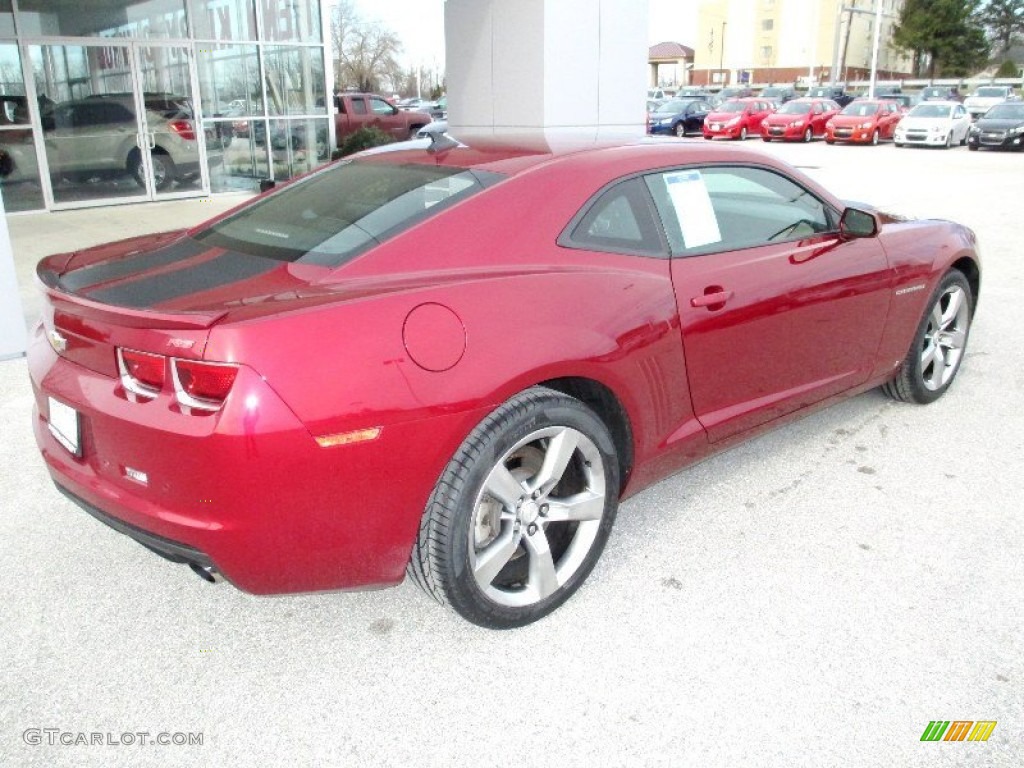 2010 Camaro LT Coupe - Red Jewel Tintcoat / Black photo #12