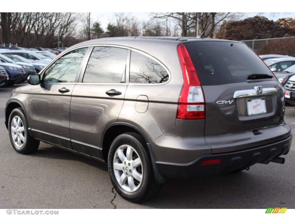 2009 CR-V EX 4WD - Urban Titanium Metallic / Black photo #7