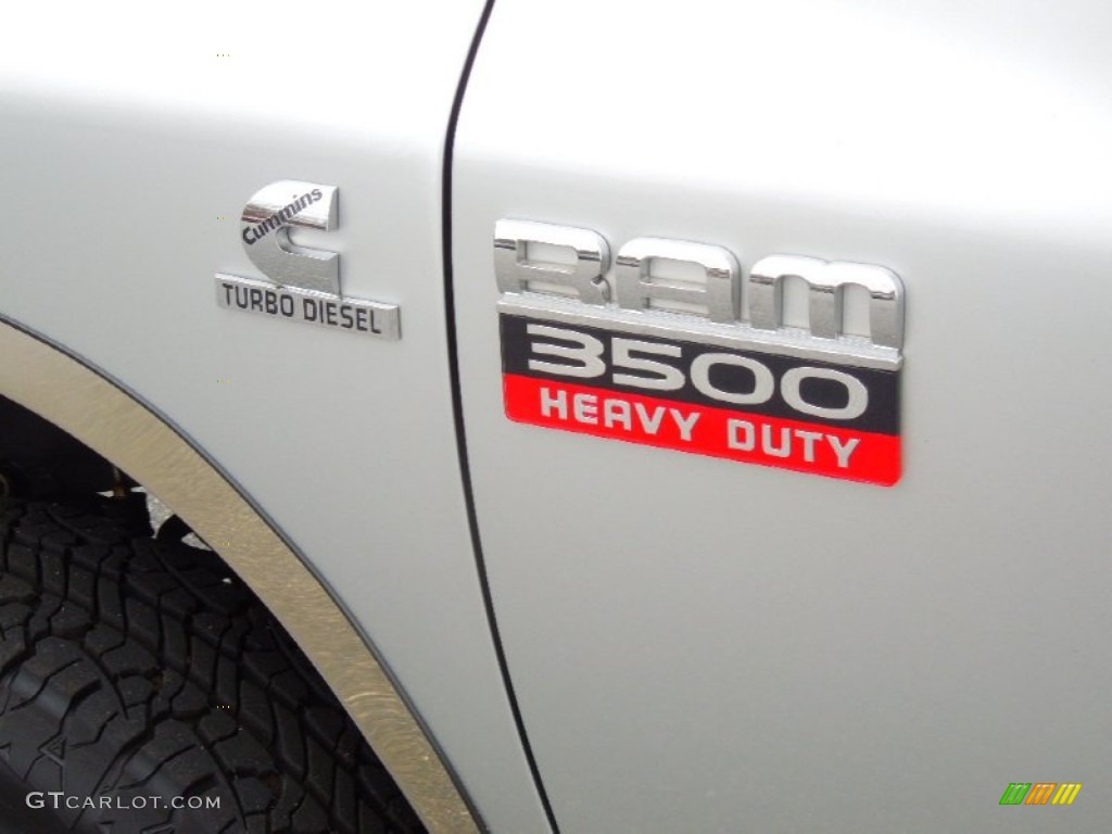 2008 Ram 3500 Big Horn Edition Quad Cab 4x4 Dually - Bright Silver Metallic / Medium Slate Gray photo #7