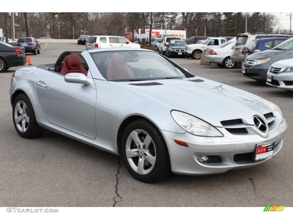 Iridium Silver Metallic 2006 Mercedes-Benz SLK 280 Roadster Exterior Photo #74699810