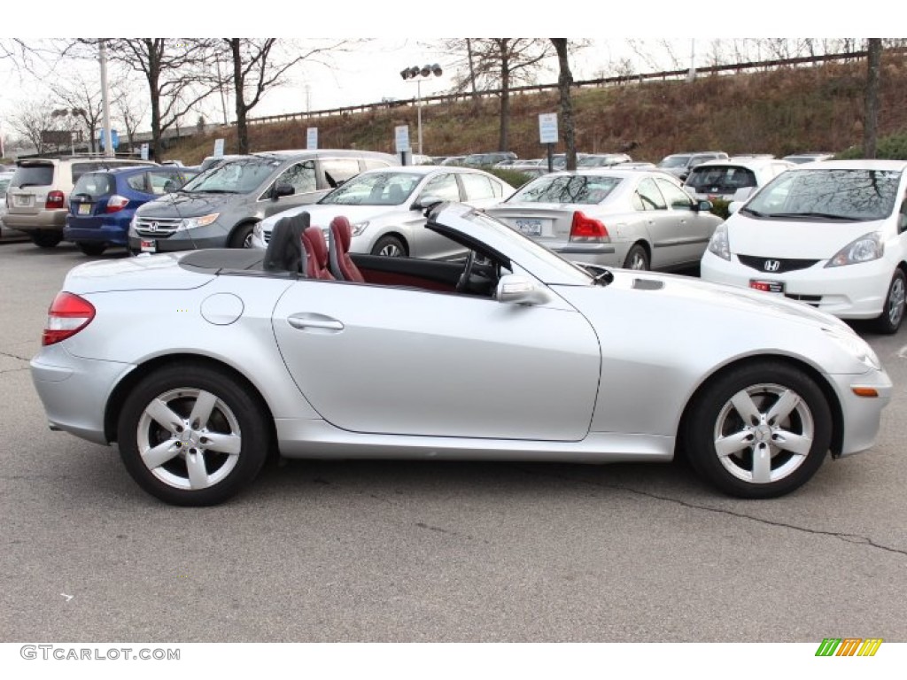 Iridium Silver Metallic 2006 Mercedes-Benz SLK 280 Roadster Exterior Photo #74699836