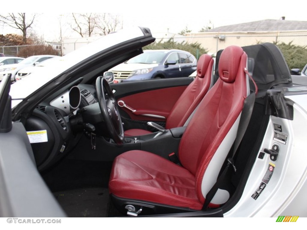 Red Interior 2006 Mercedes-Benz SLK 280 Roadster Photo #74699965