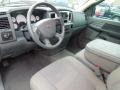 Medium Slate Gray 2008 Dodge Ram 3500 Big Horn Edition Quad Cab 4x4 Dually Interior Color