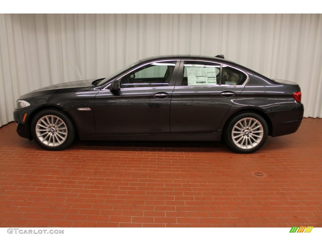 Dark Graphite Metallic II 2013 BMW 5 Series 535i xDrive Sedan Exterior Photo #74700183