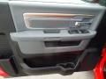 Black/Diesel Gray 2013 Ram 1500 Express Regular Cab Door Panel