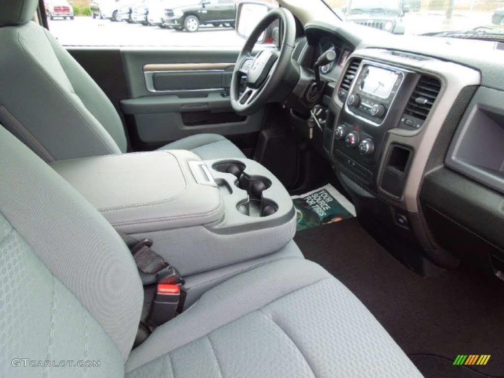 Black/Diesel Gray Interior 2013 Ram 1500 Express Regular Cab Photo #74701030