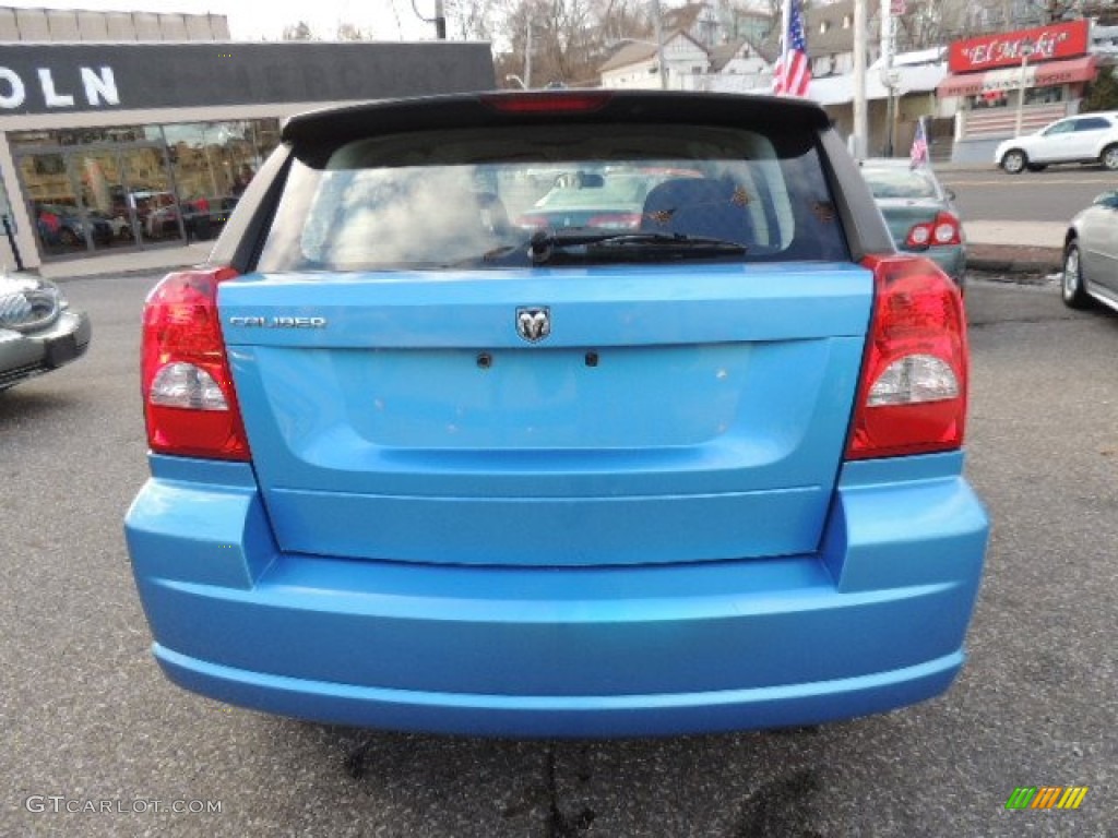 2008 Caliber SE - Surf Blue Pearl / Dark Slate Gray photo #8