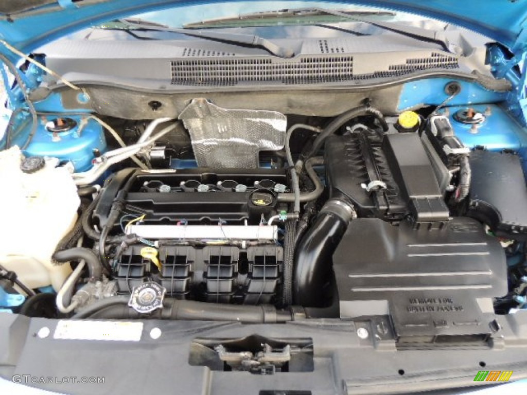 2008 Caliber SE - Surf Blue Pearl / Dark Slate Gray photo #24