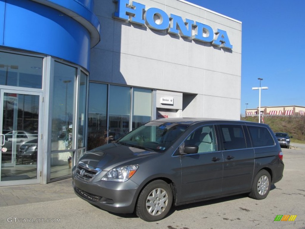 2007 Odyssey LX - Nimbus Gray Metallic / Gray photo #1