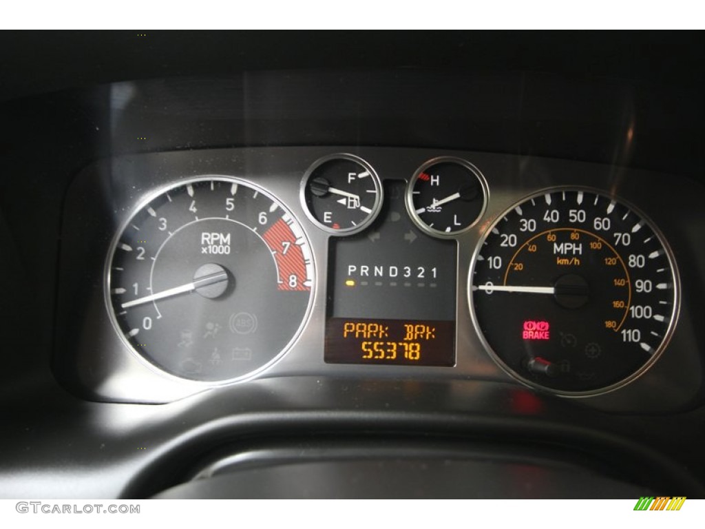 2007 Hummer H3 Standard H3 Model Gauges Photo #74701917