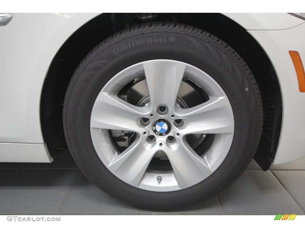 2013 5 Series 528i Sedan - Alpine White / Venetian Beige photo #7