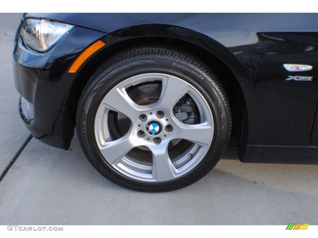 2010 3 Series 328i xDrive Coupe - Jet Black / Black photo #7