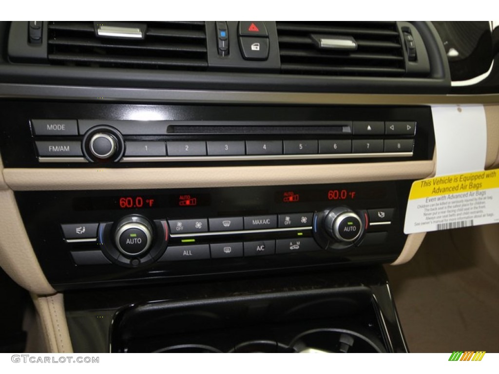 2013 5 Series 528i Sedan - Alpine White / Venetian Beige photo #17