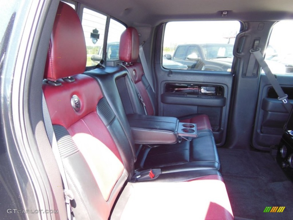 2010 Ford F150 Harley-Davidson SuperCrew 4x4 Rear Seat Photo #74703262