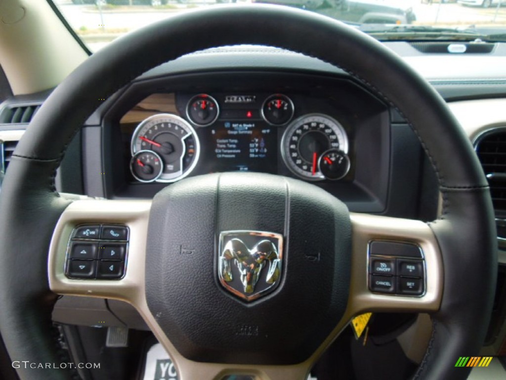 2013 Ram 1500 Laramie Crew Cab Steering Wheel Photos