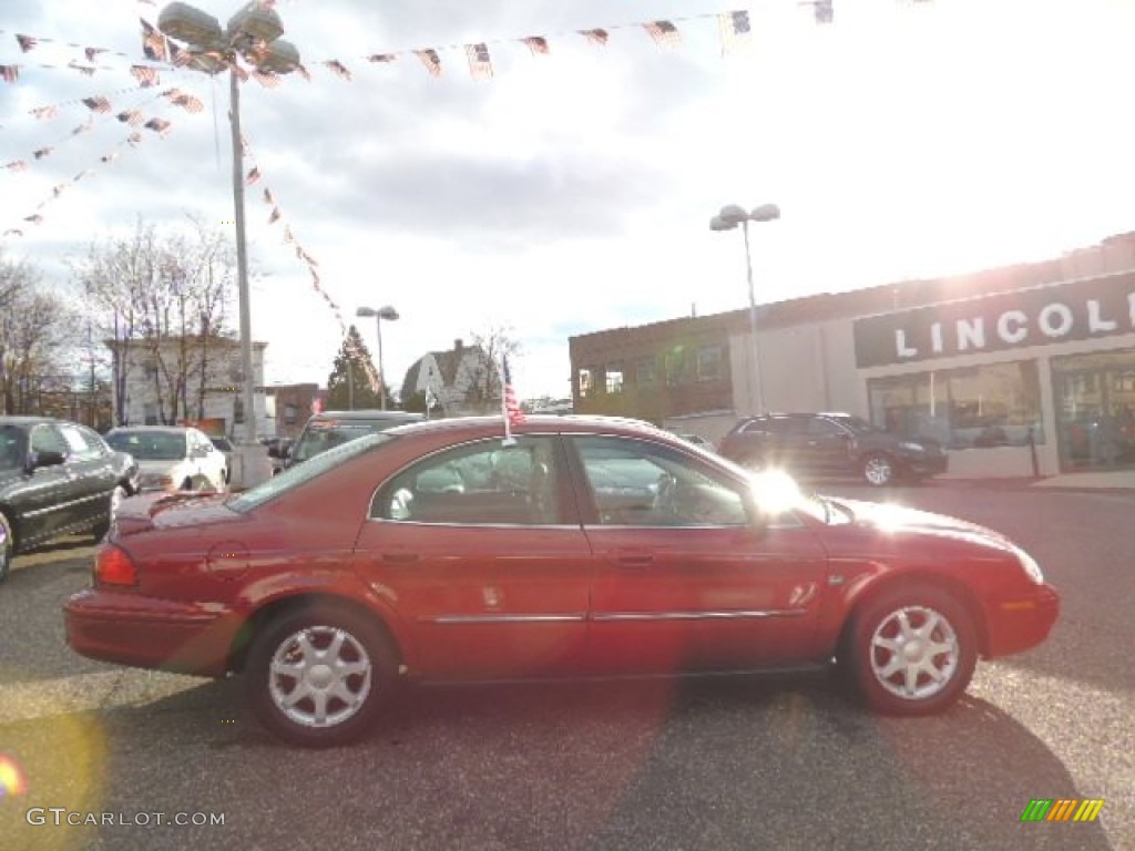 2003 Sable LS Premium Sedan - Matador Red Metallic / Medium Parchment photo #5