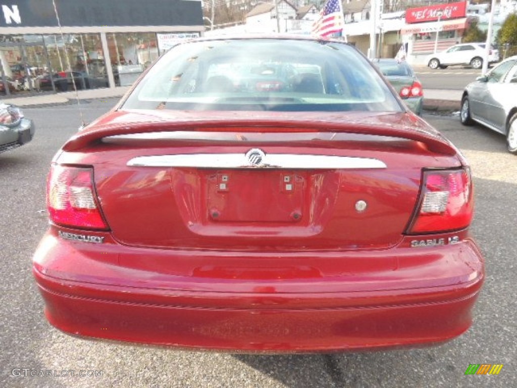 2003 Sable LS Premium Sedan - Matador Red Metallic / Medium Parchment photo #8