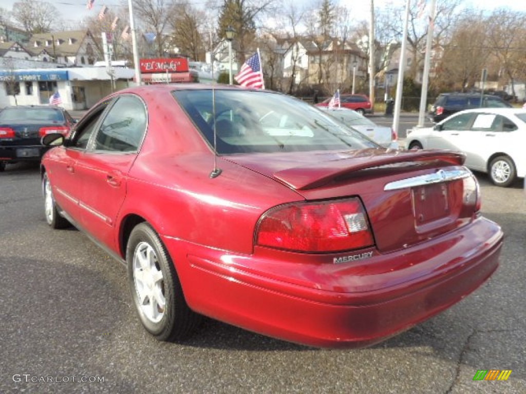 2003 Sable LS Premium Sedan - Matador Red Metallic / Medium Parchment photo #9