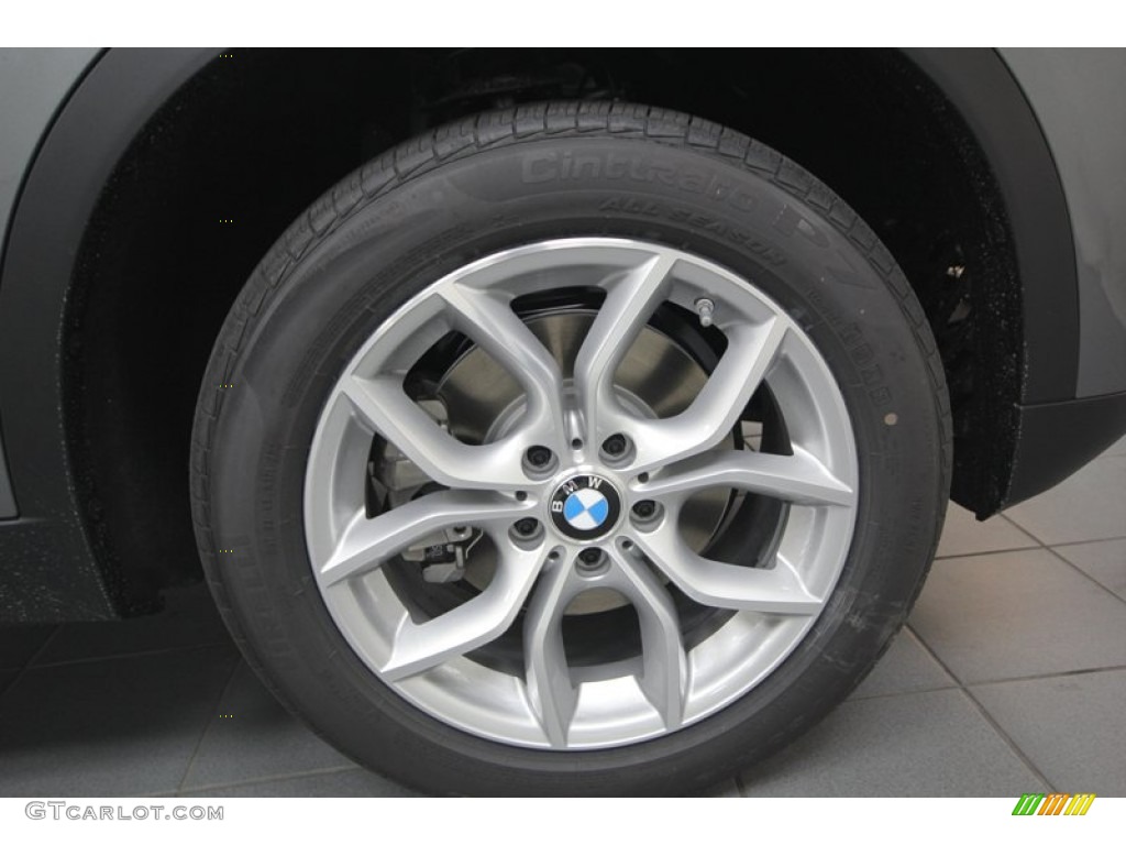 2013 X3 xDrive 28i - Space Gray Metallic / Black photo #7