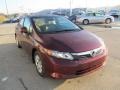 Crimson Pearl - Civic LX Sedan Photo No. 9