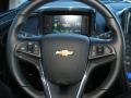 2012 Chevrolet Volt Jet Black/Dark Accents Interior Steering Wheel Photo