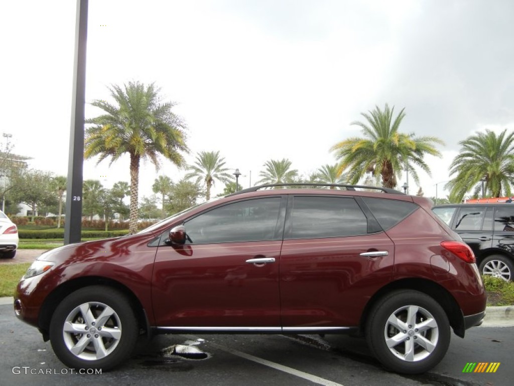 Merlot Red Metallic 2010 Nissan Murano SL Exterior Photo #74706084