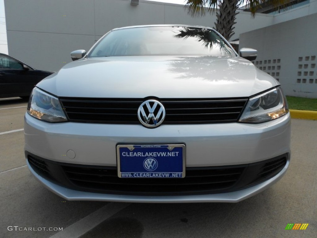 2013 Jetta TDI Sedan - Reflex Silver Metallic / Titan Black photo #2