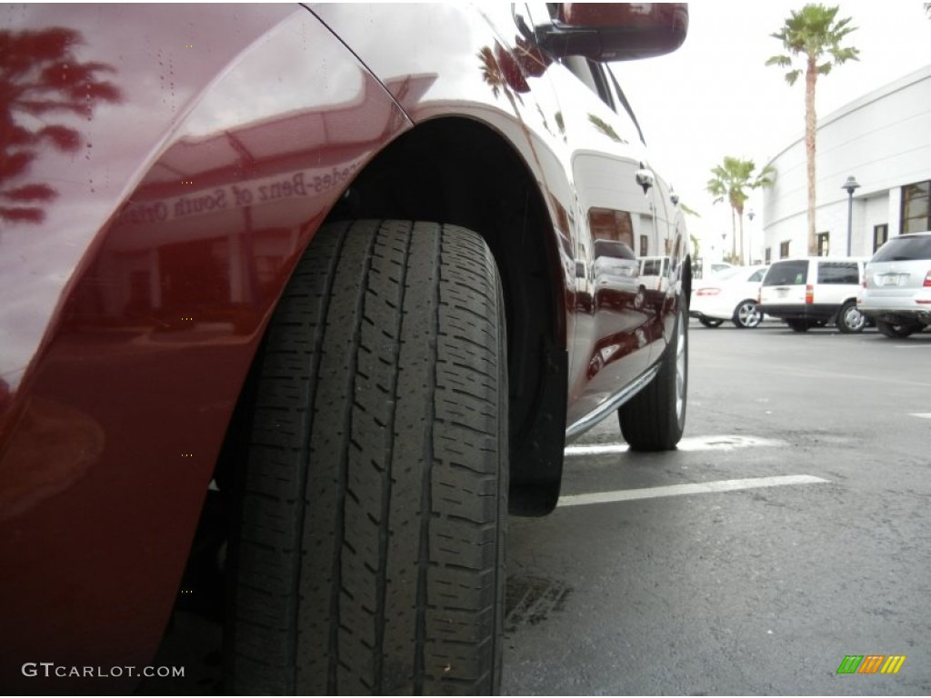 2010 Murano SL - Merlot Red Metallic / Beige photo #11