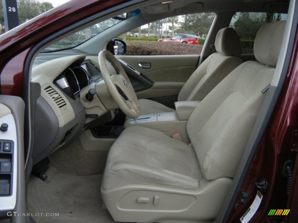 Beige Interior 2010 Nissan Murano SL Photo #74706250