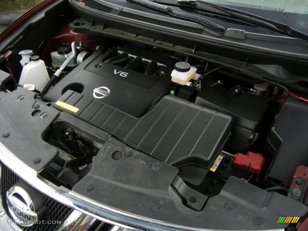 2010 Nissan Murano SL 3.5 Liter DOHC 24-Valve CVTCS V6 Engine Photo #74706517