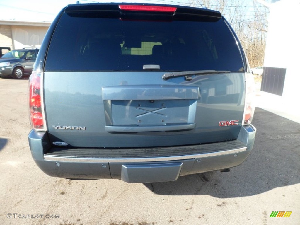 2007 Yukon Denali AWD - Blue-Green Crystal / Ebony Black photo #4